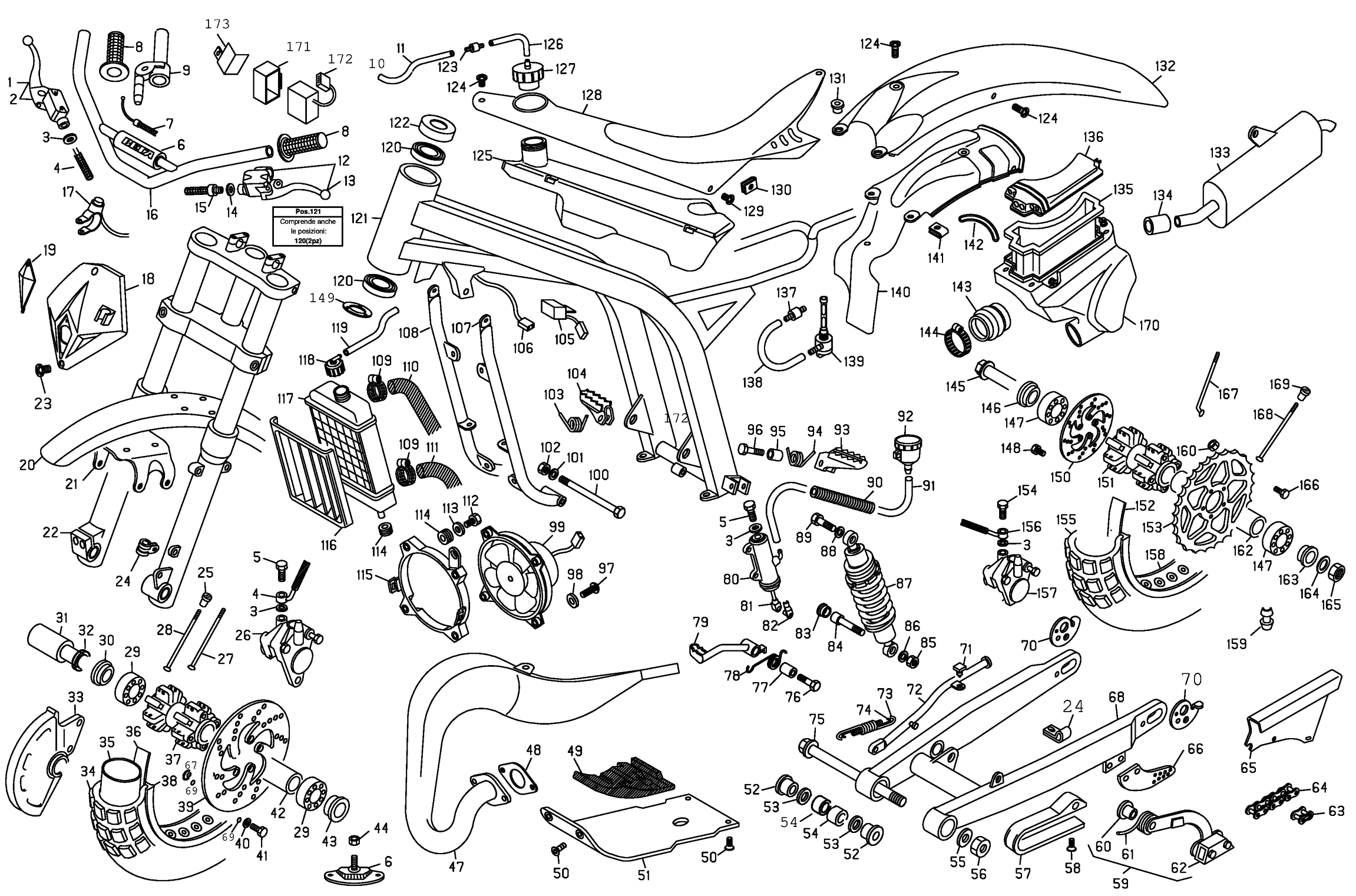 CHASSIS - EVO 80CC SENIOR