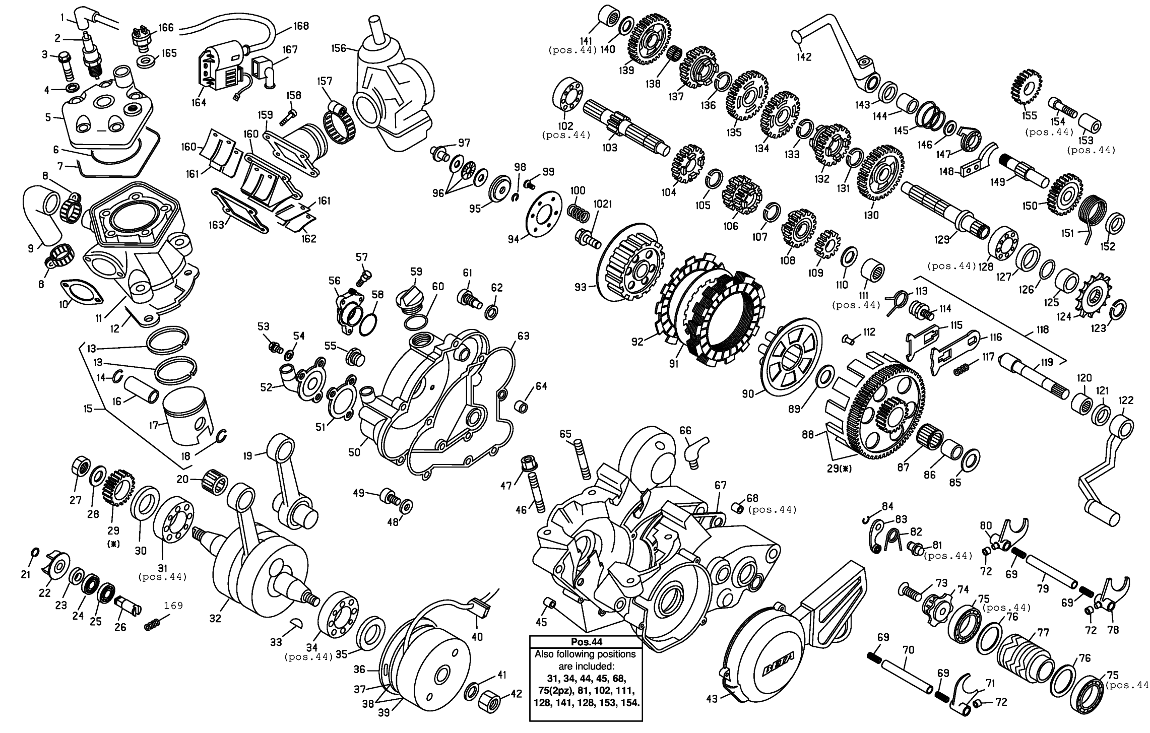 ENGINE - EVO 80CC JUNIOR