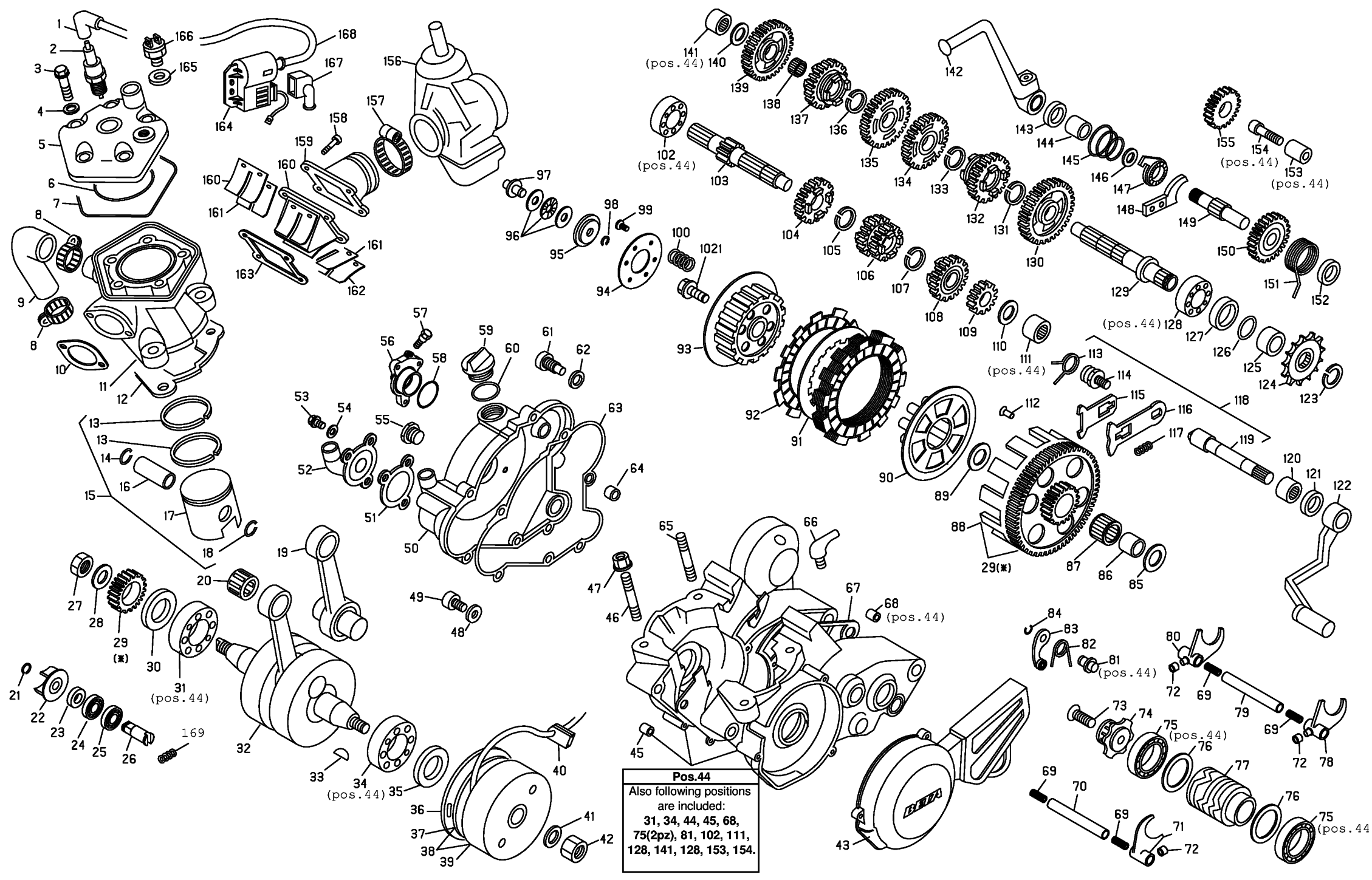 ENGINE - EVO 80CC JUNIOR