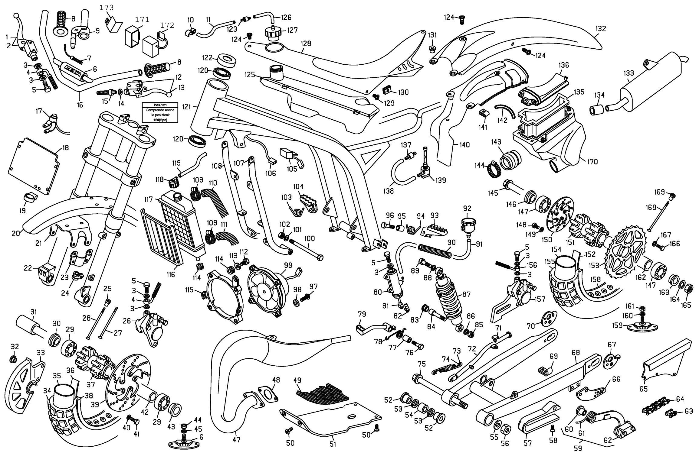 CHASSIS - EVO 80CC JUNIOR