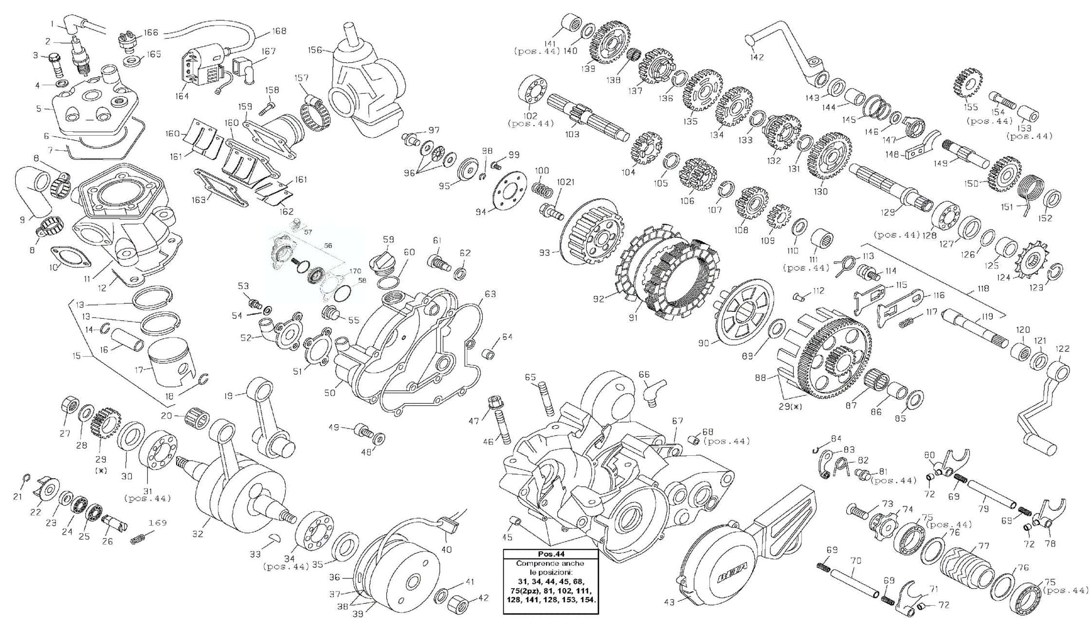 ENGINE - EVO 80CC JUNIOR