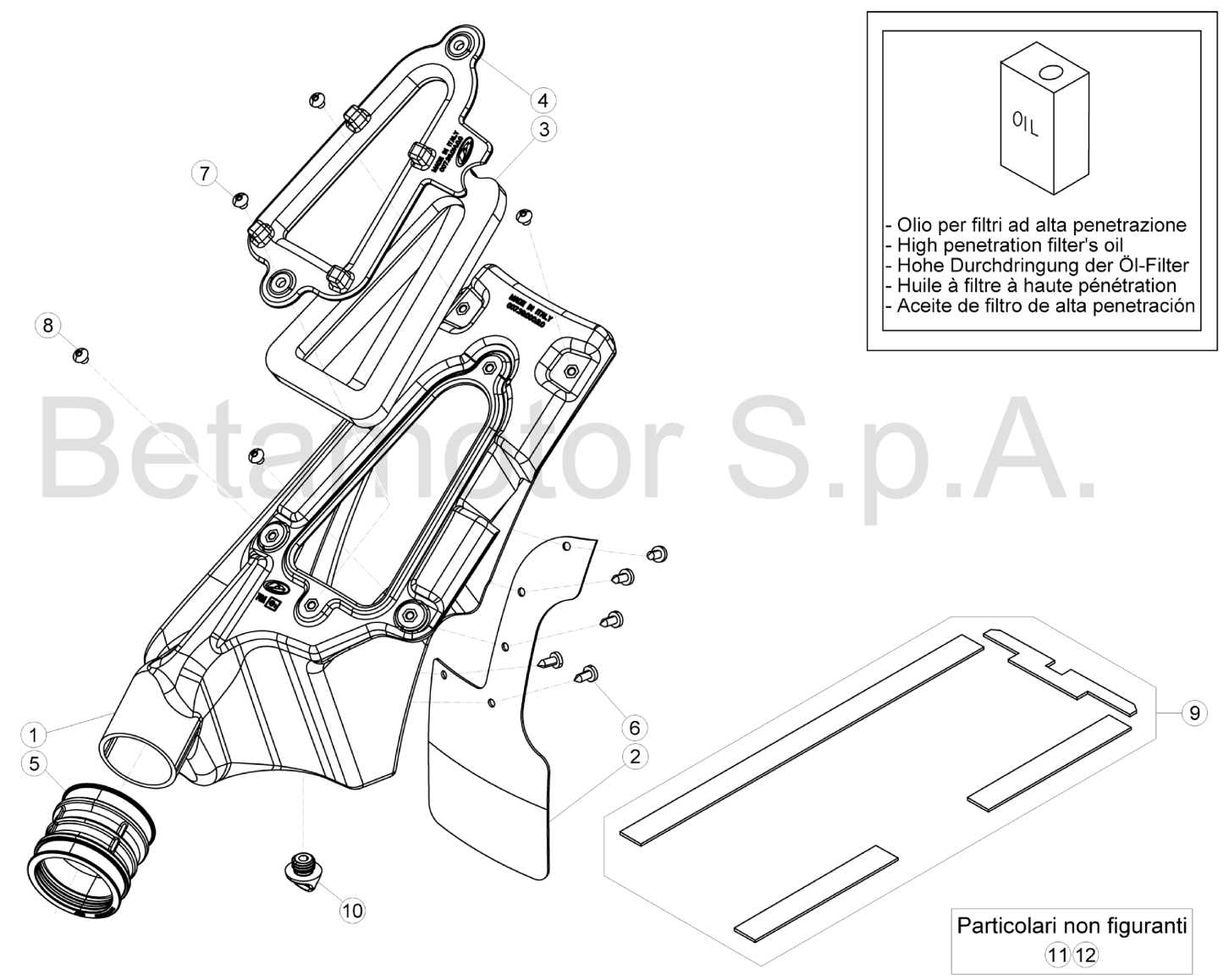 AIR BOX - REAR FENDER