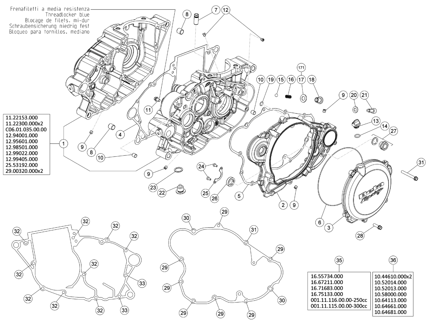 CRANKCASE CARTER