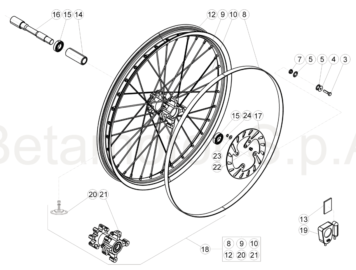 FRONT WHEEL
