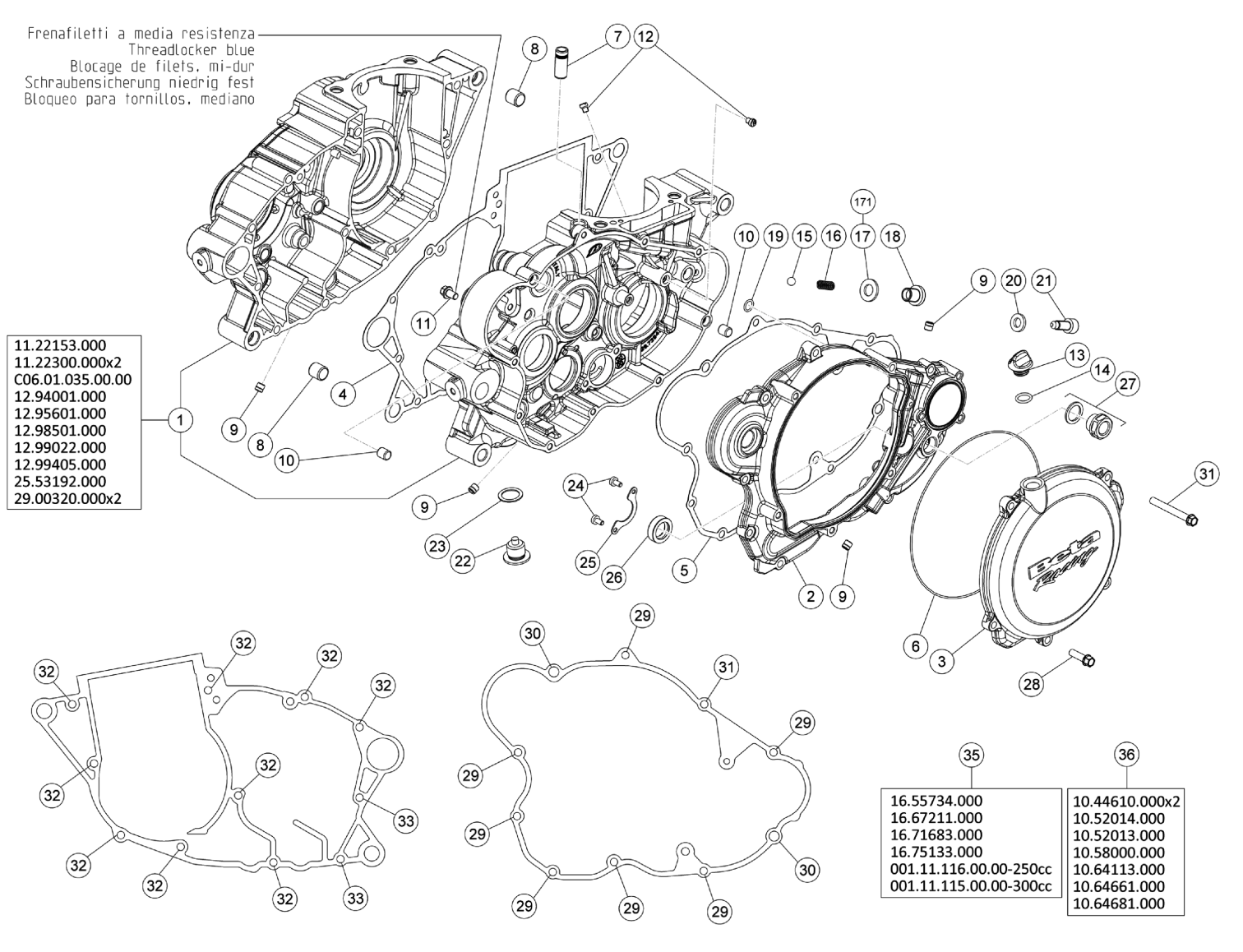 CRANKCASE CARTER