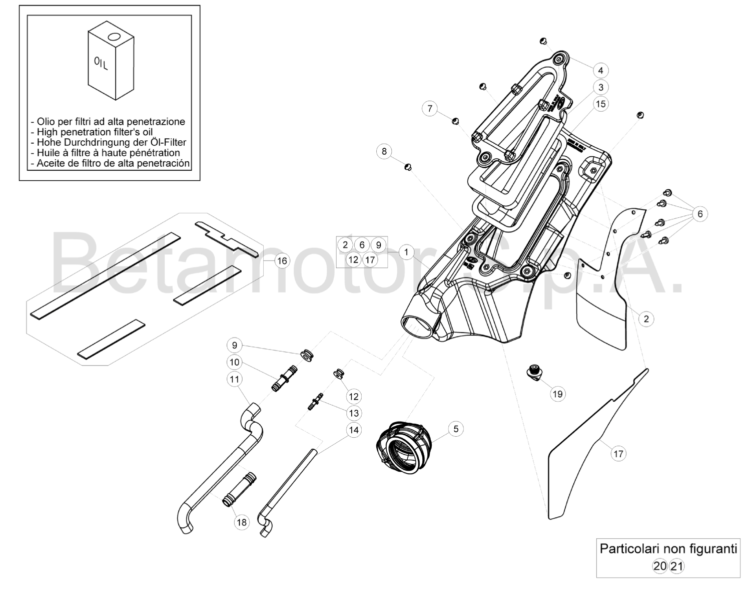 AIR BOX - REAR FENDER