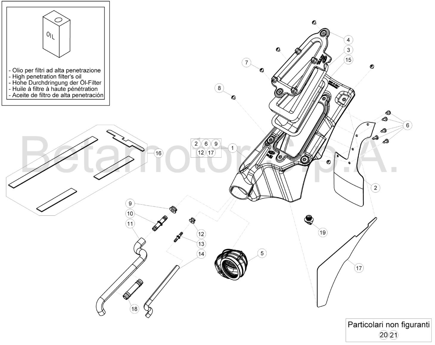 AIR BOX - REAR FENDER