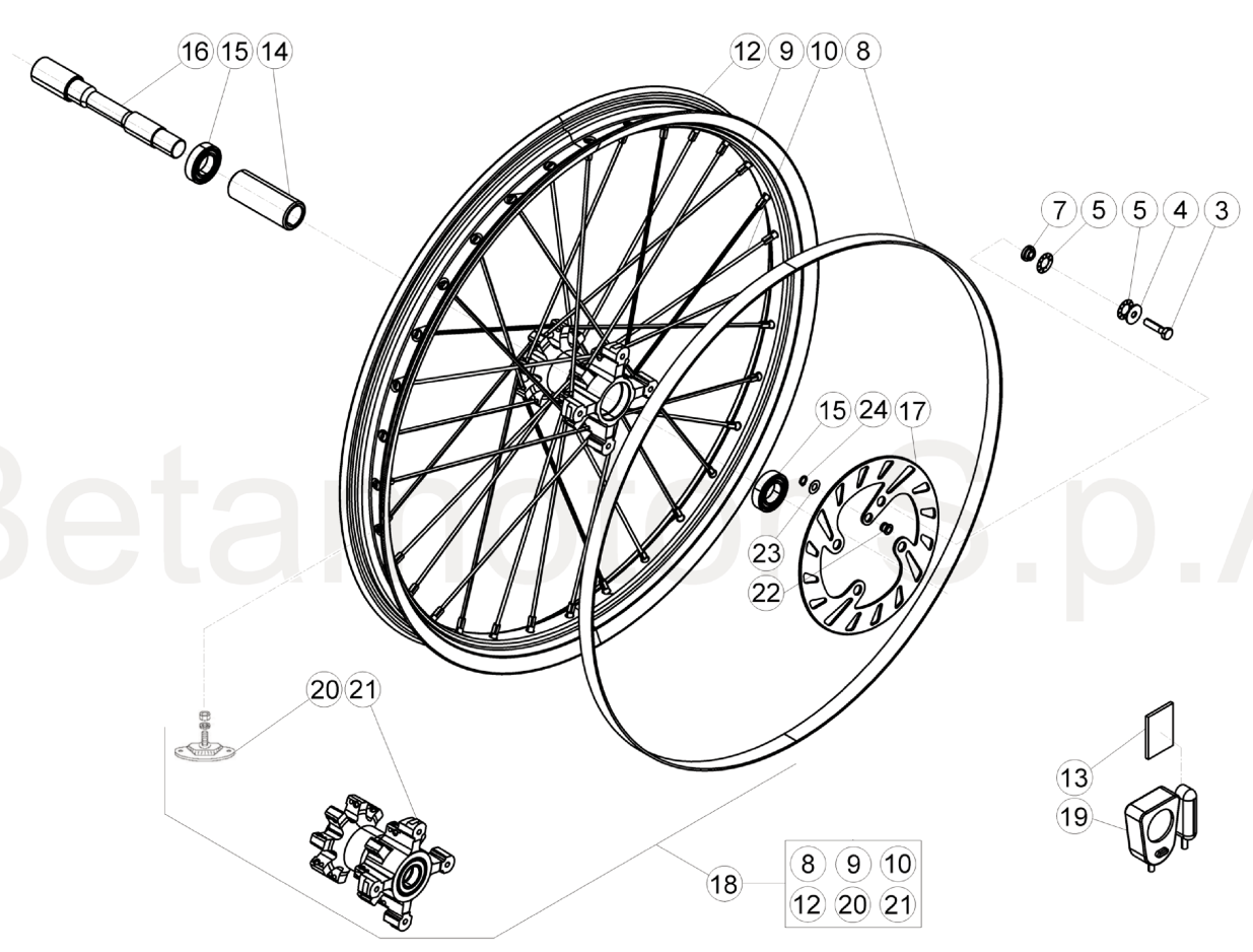 FRONT WHEEL