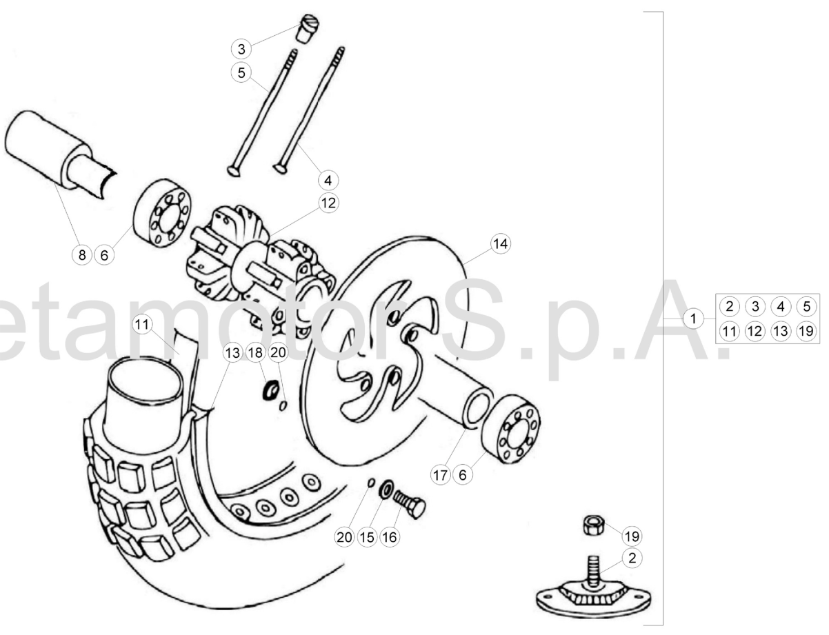 FRONT WHEEL (SENIOR)