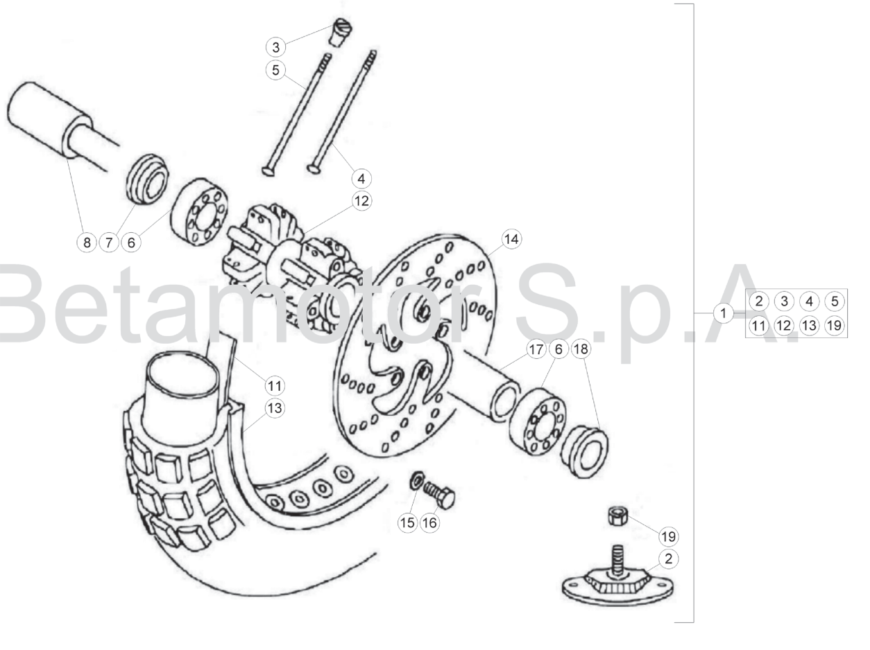 FRONT WHEEL (JUNIOR)