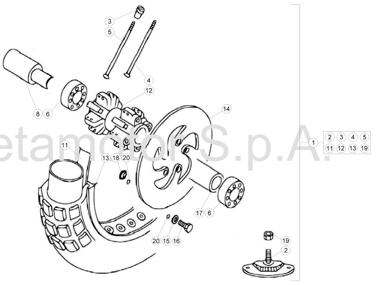 FRONT WHEEL (SENIOR)