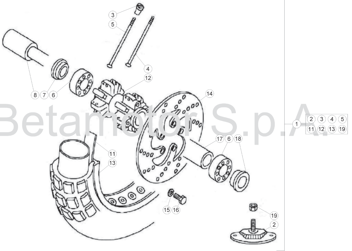 FRONT WHEEL (JUNIOR)