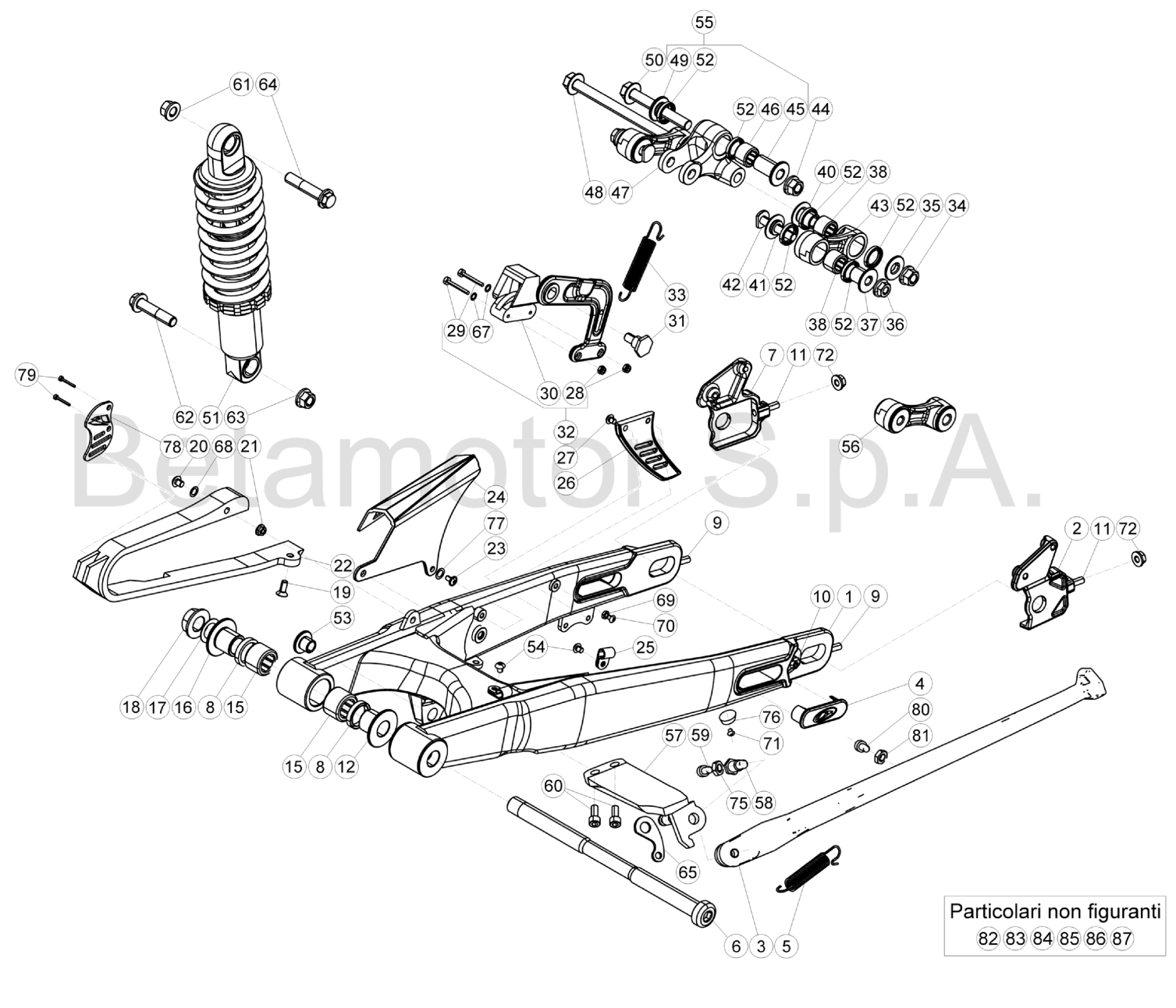 REAR SWING ARM