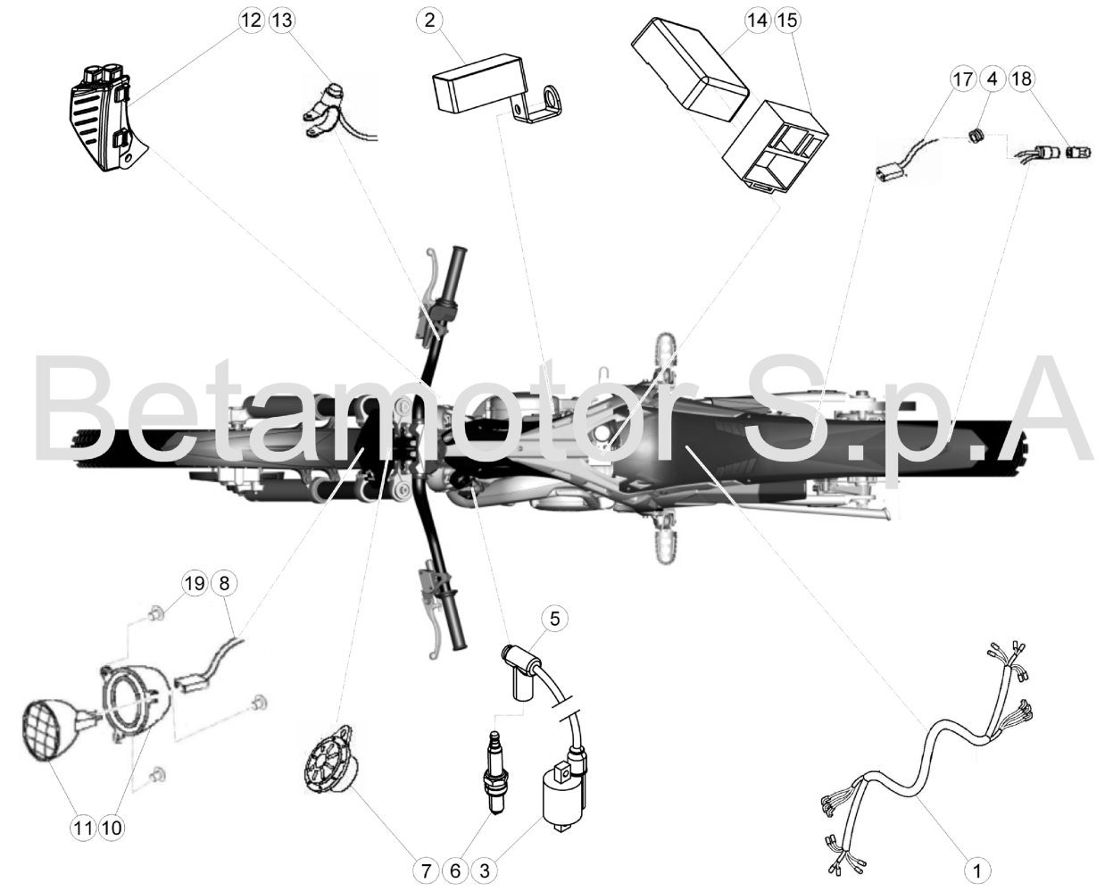 WIRING HARNESS (200CC)