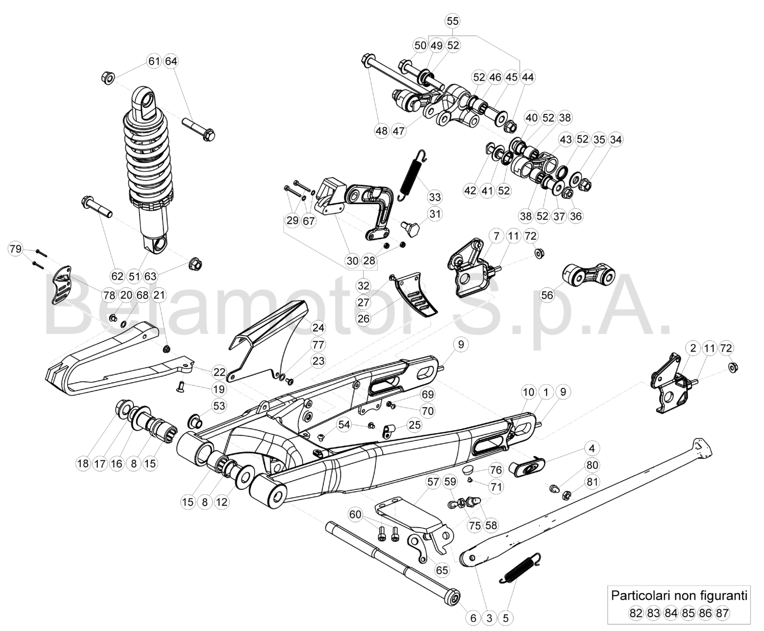 REAR SWING ARM