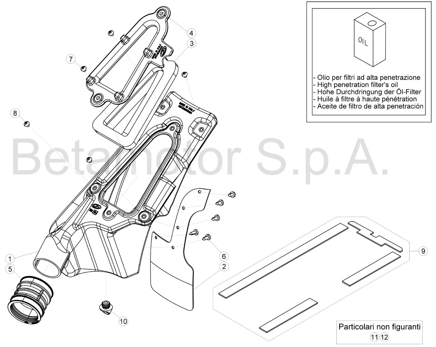 AIR BOX - REAR FENDER