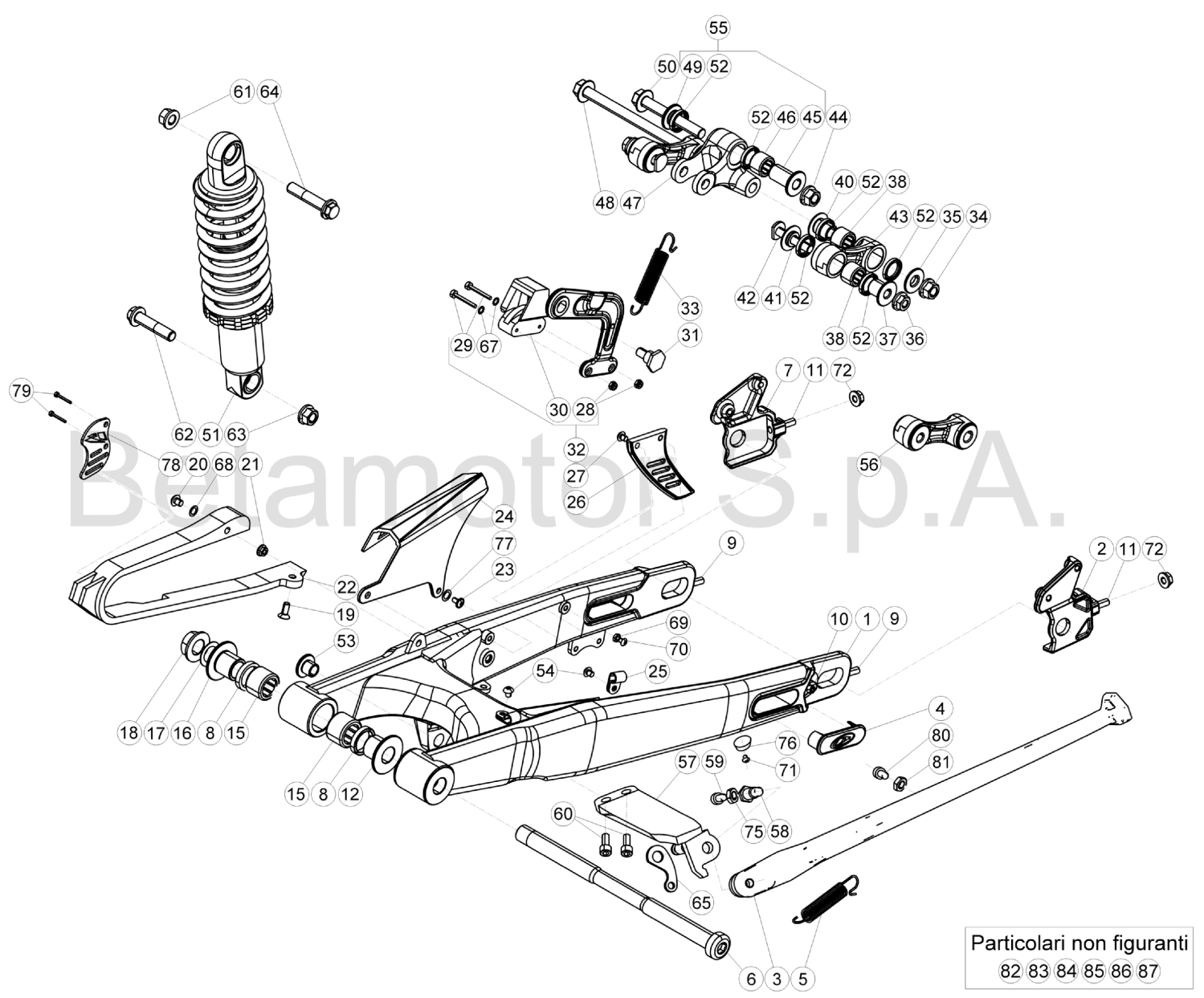 REAR SWING ARM