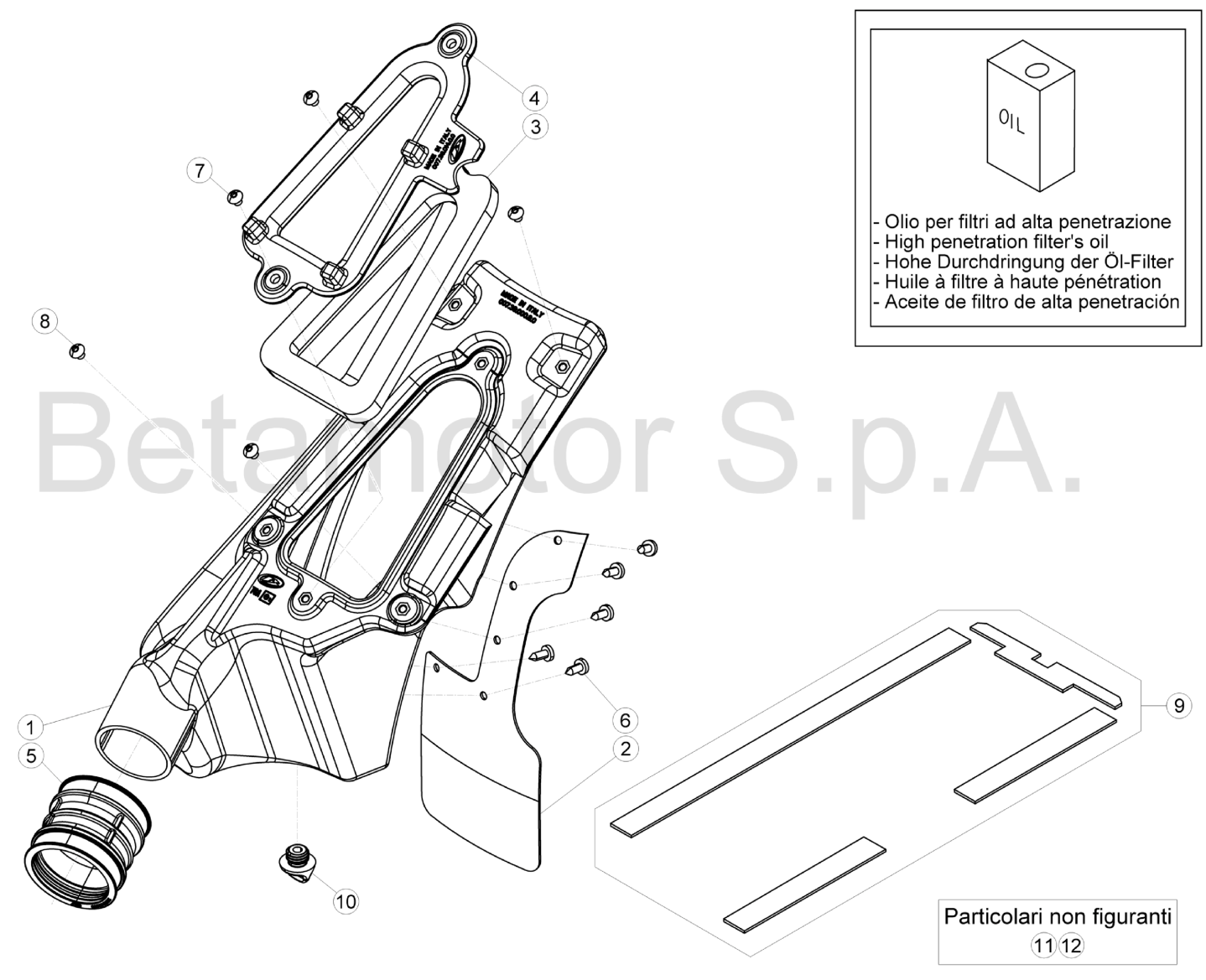 AIR BOX - REAR FENDER