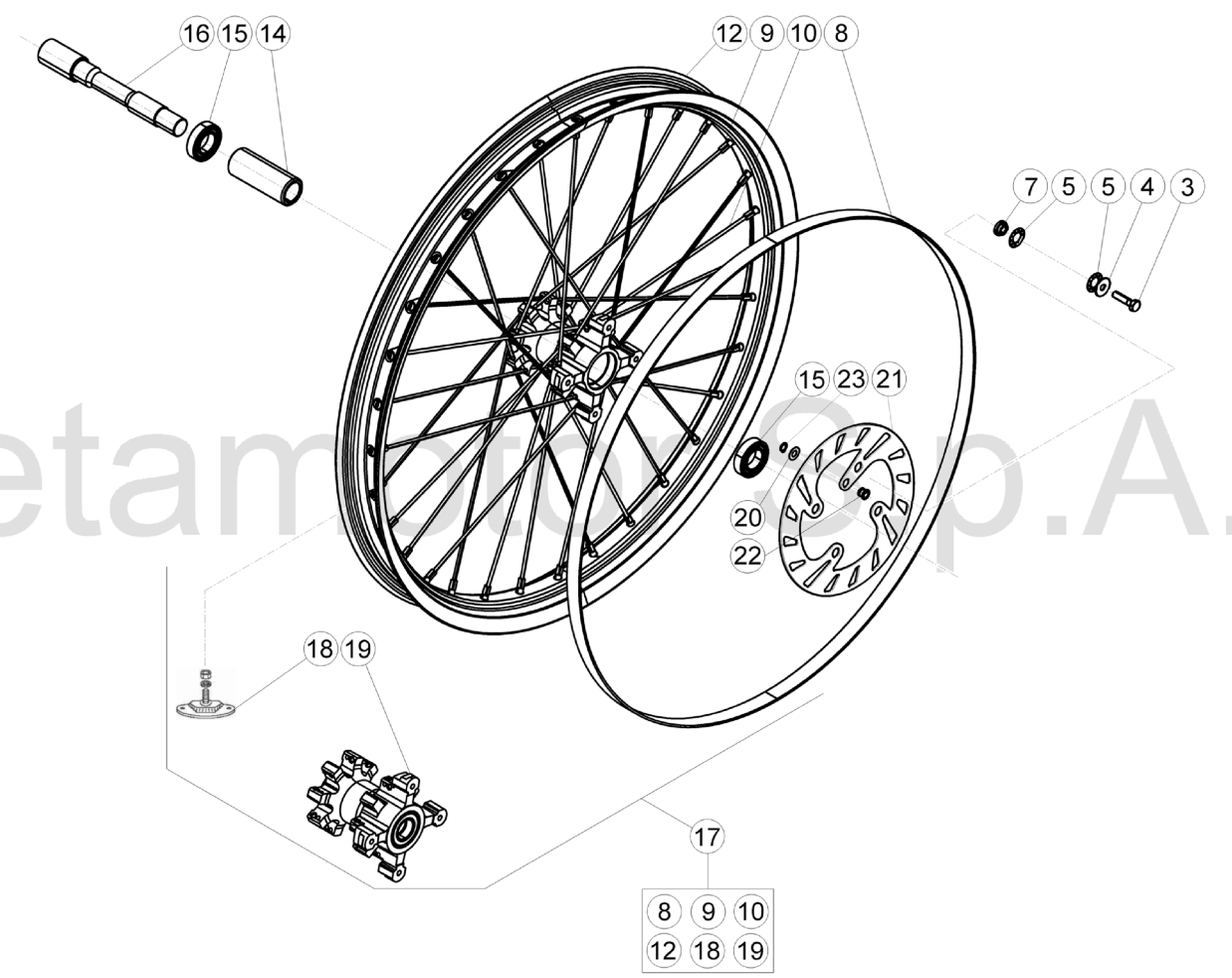 FRONT WHEEL