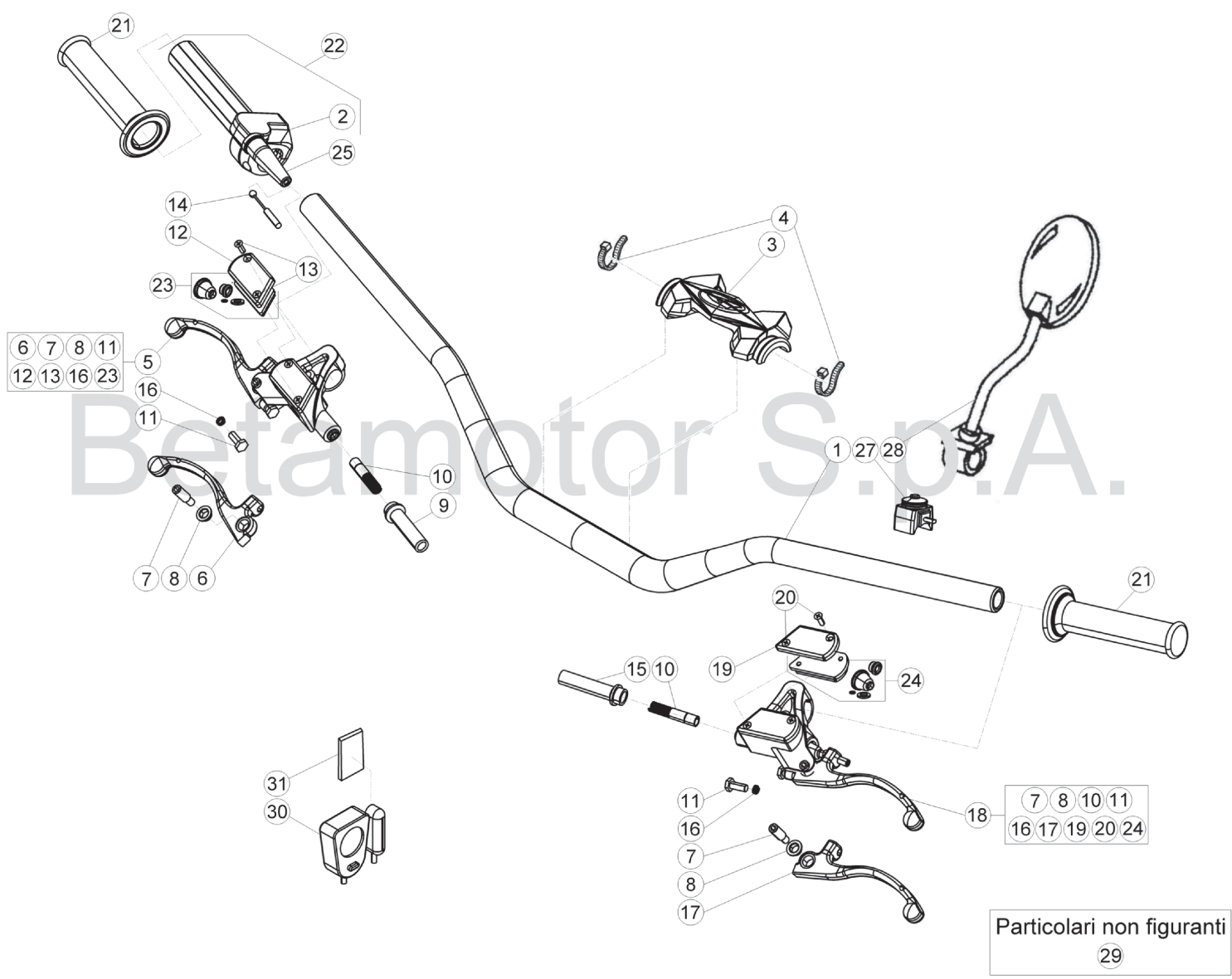 HANDLEBAR (250CC)