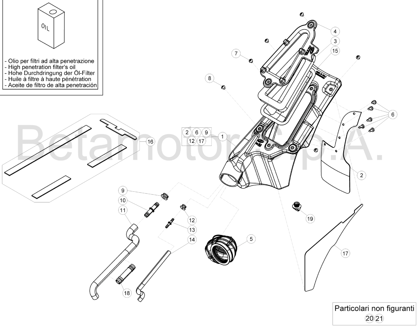 AIR BOX - REAR FENDER