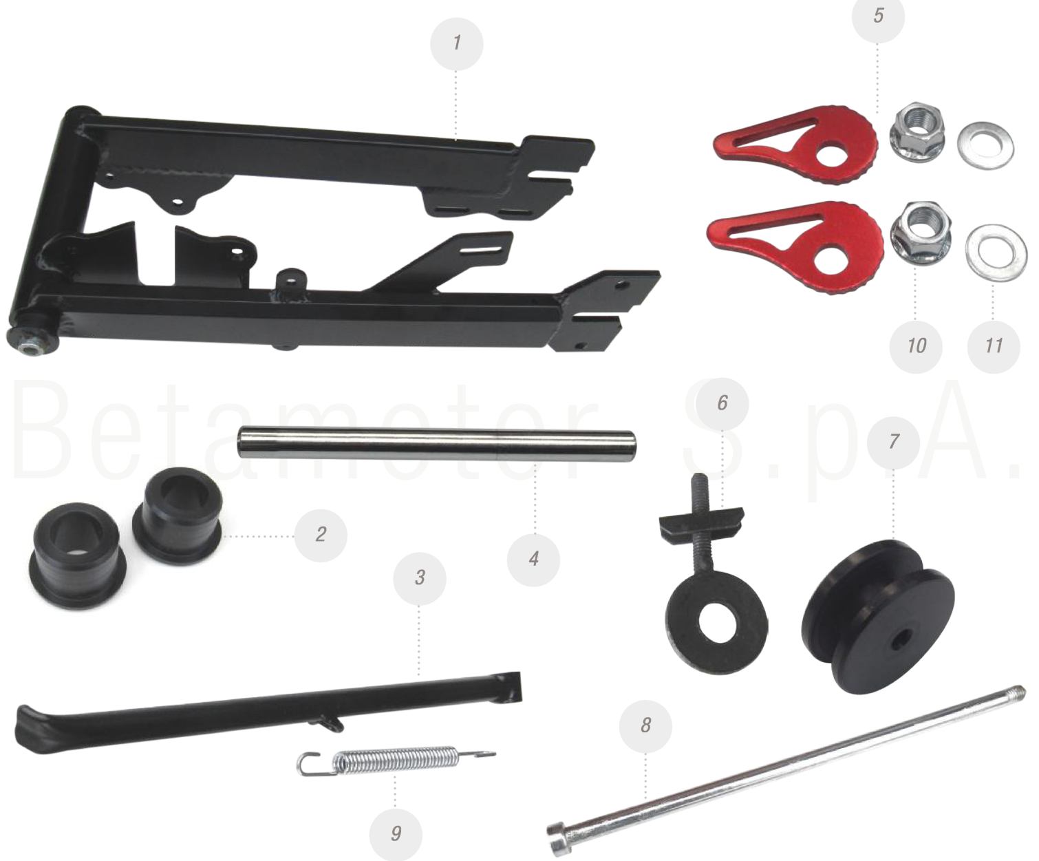 REAR SWING ARM