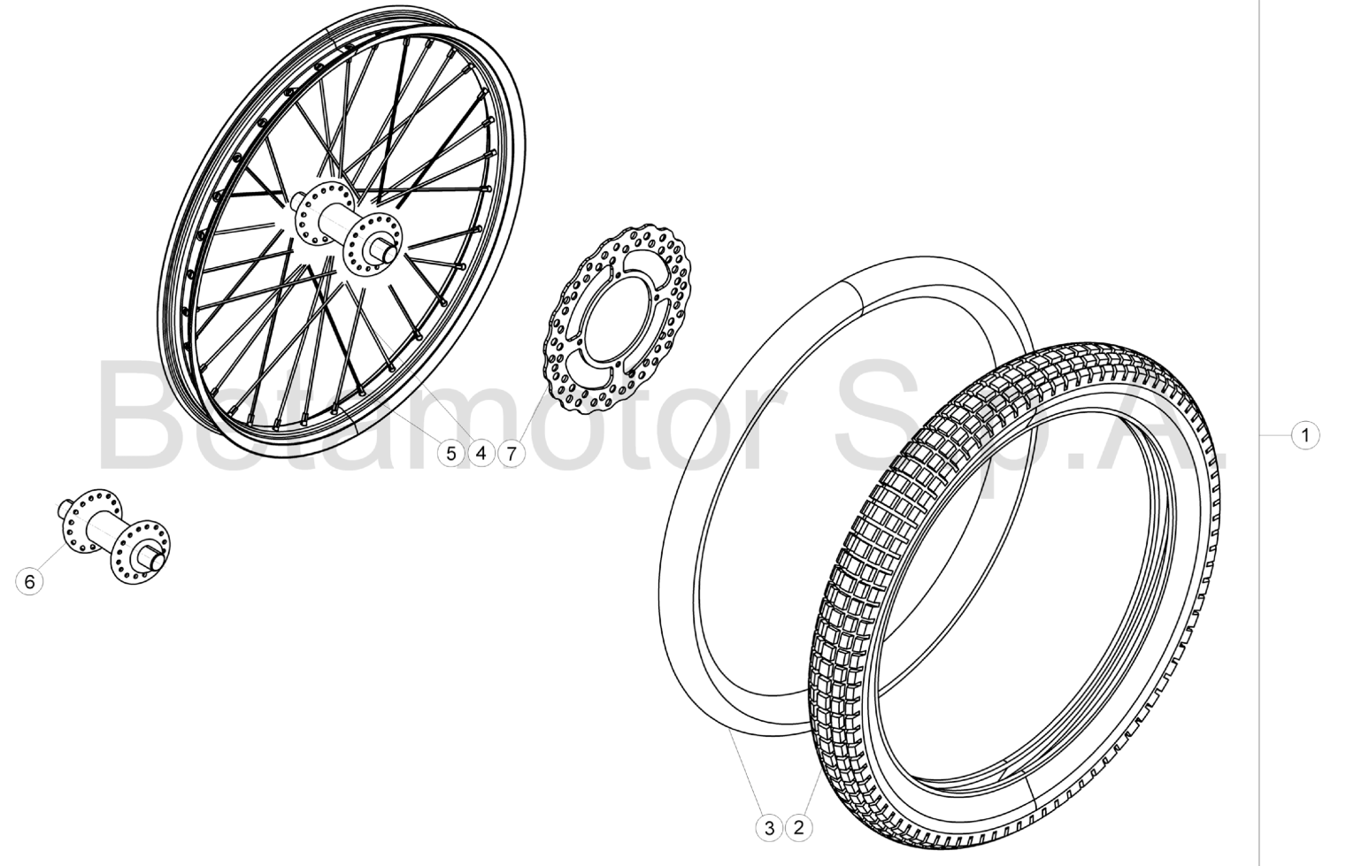 FRONT WHEEL