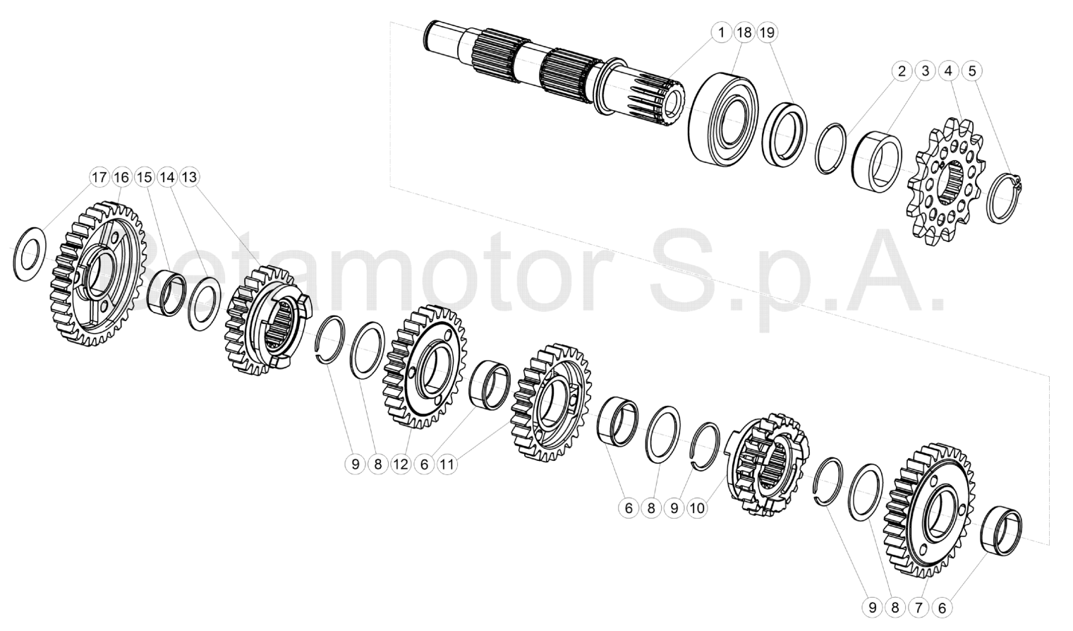 SECUNDAIRY GEARS