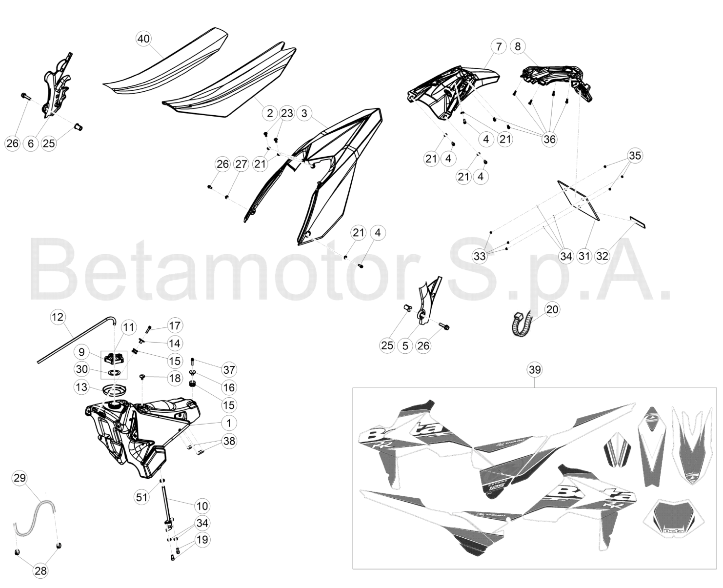REAR BODY - FUELTANK