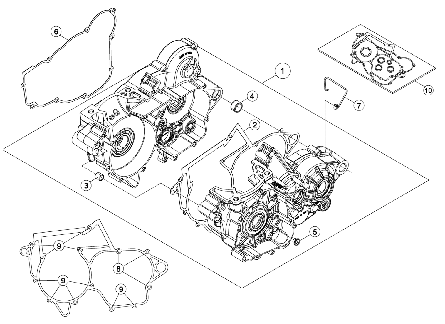 CRANKCASE CARTER