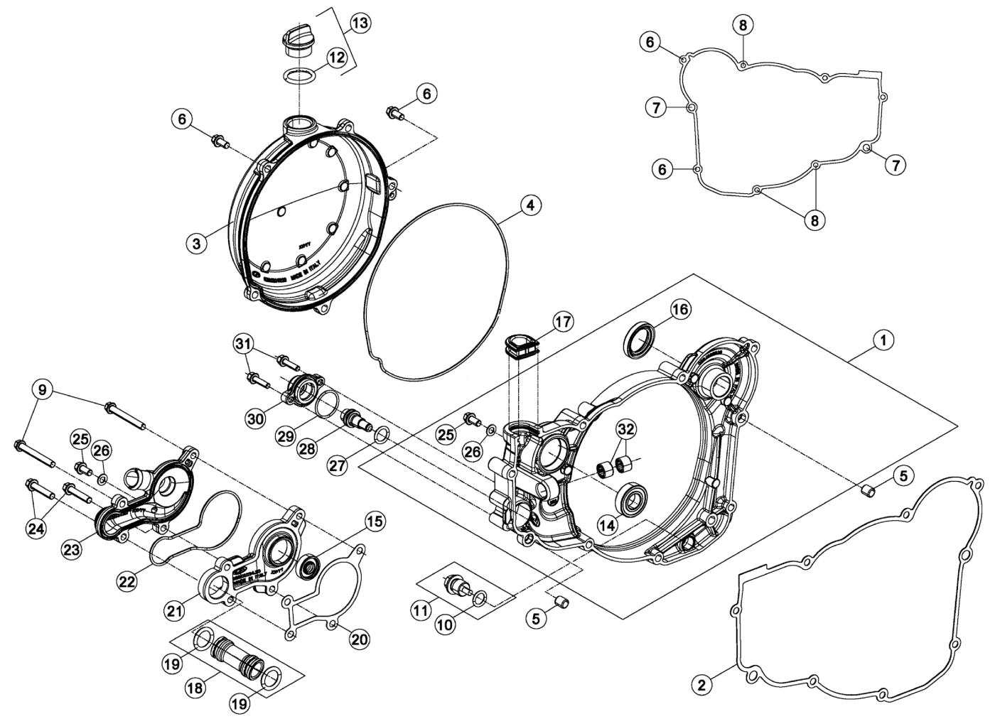 CLUTCH COVER