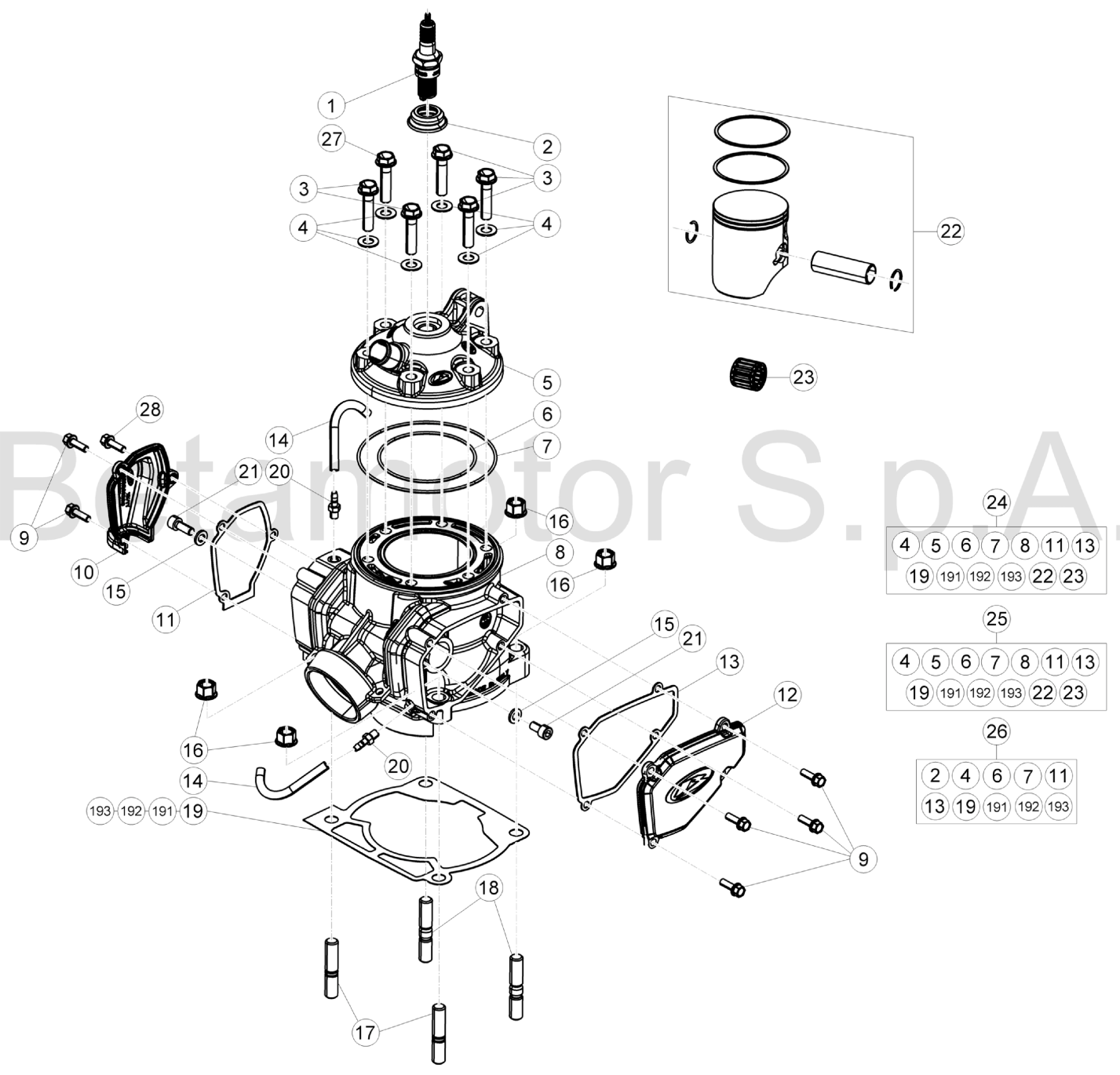 CYLINDER - PISTON