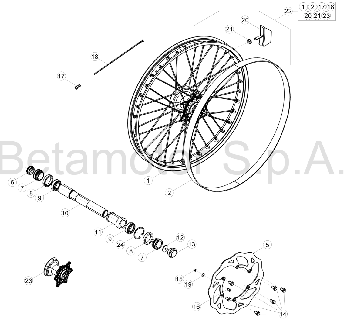 FRONT WHEEL