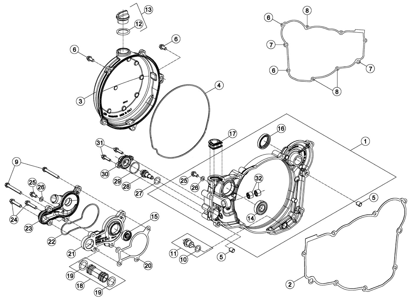 CLUTCH COVER
