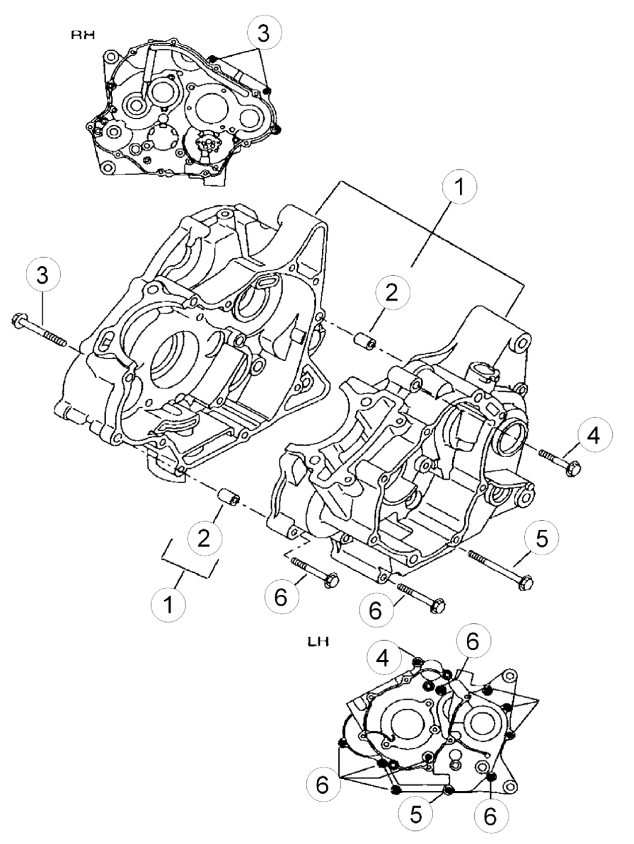 CRANKCASE CARTER