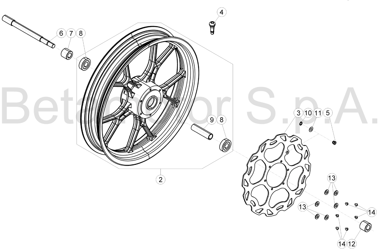 FRONT WHEEL