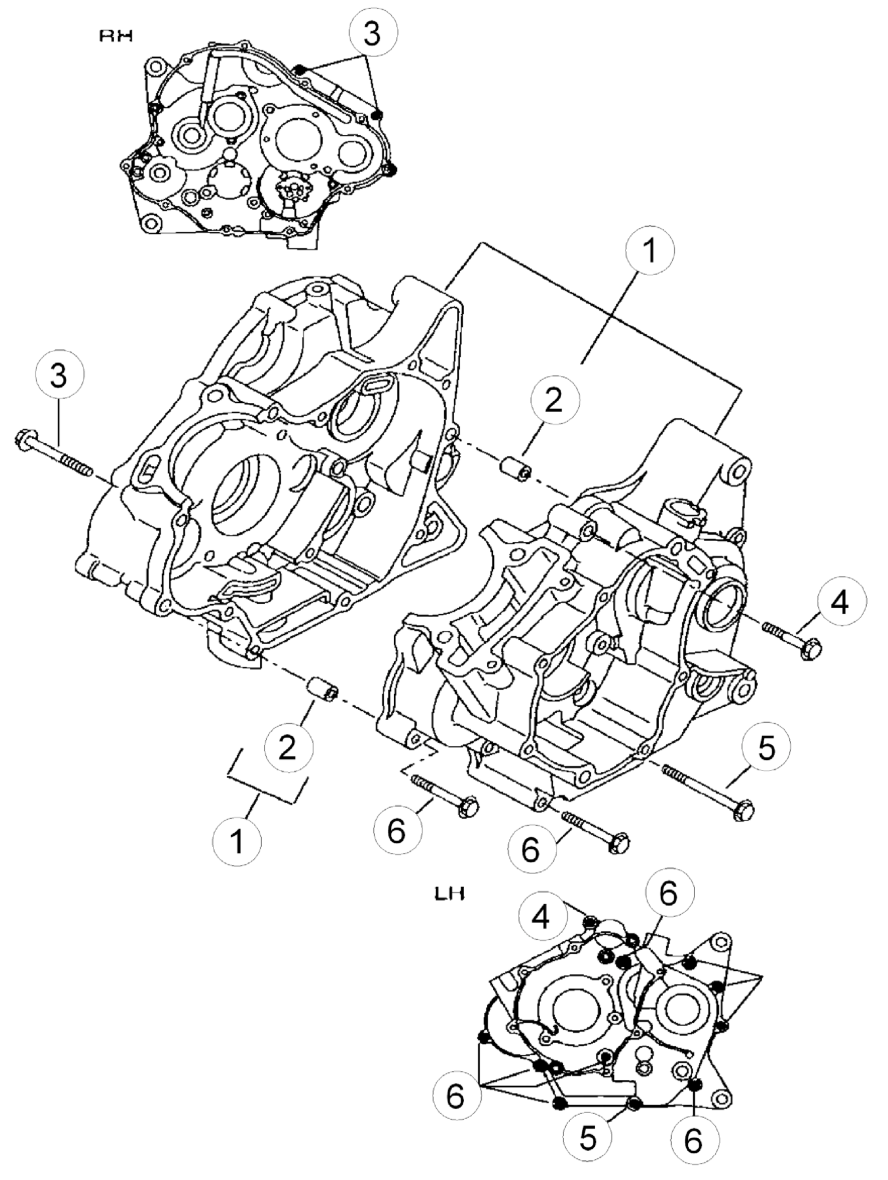 CRANKCASE CARTER