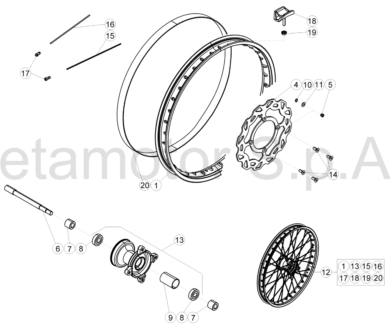 FRONT WHEEL