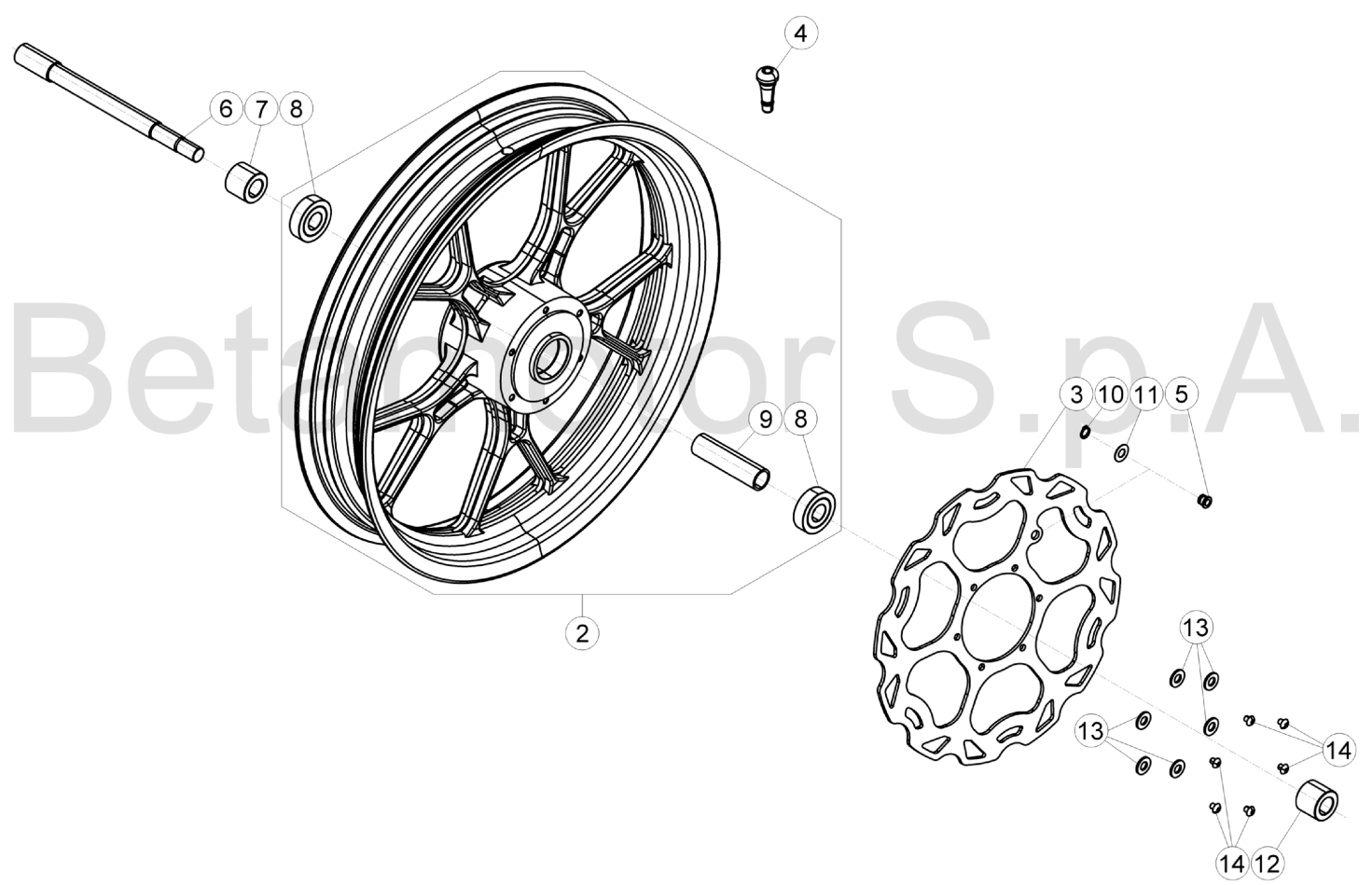FRONT WHEEL