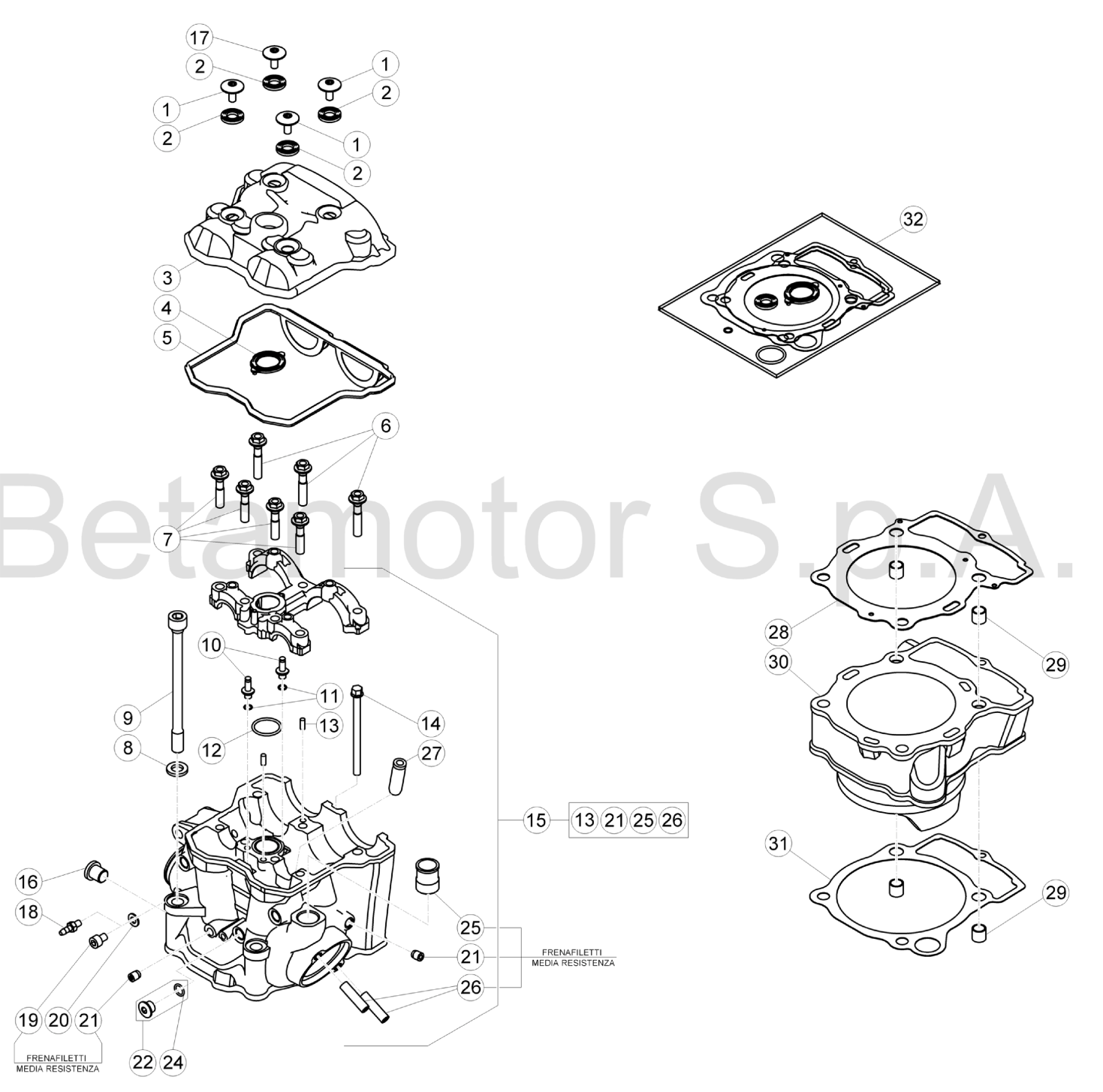 CYLINDER - CYLINDER HEAD