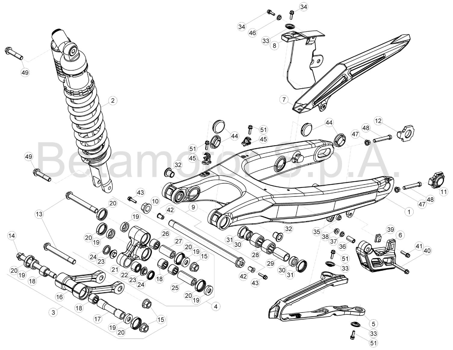 REAR SWING ARM
