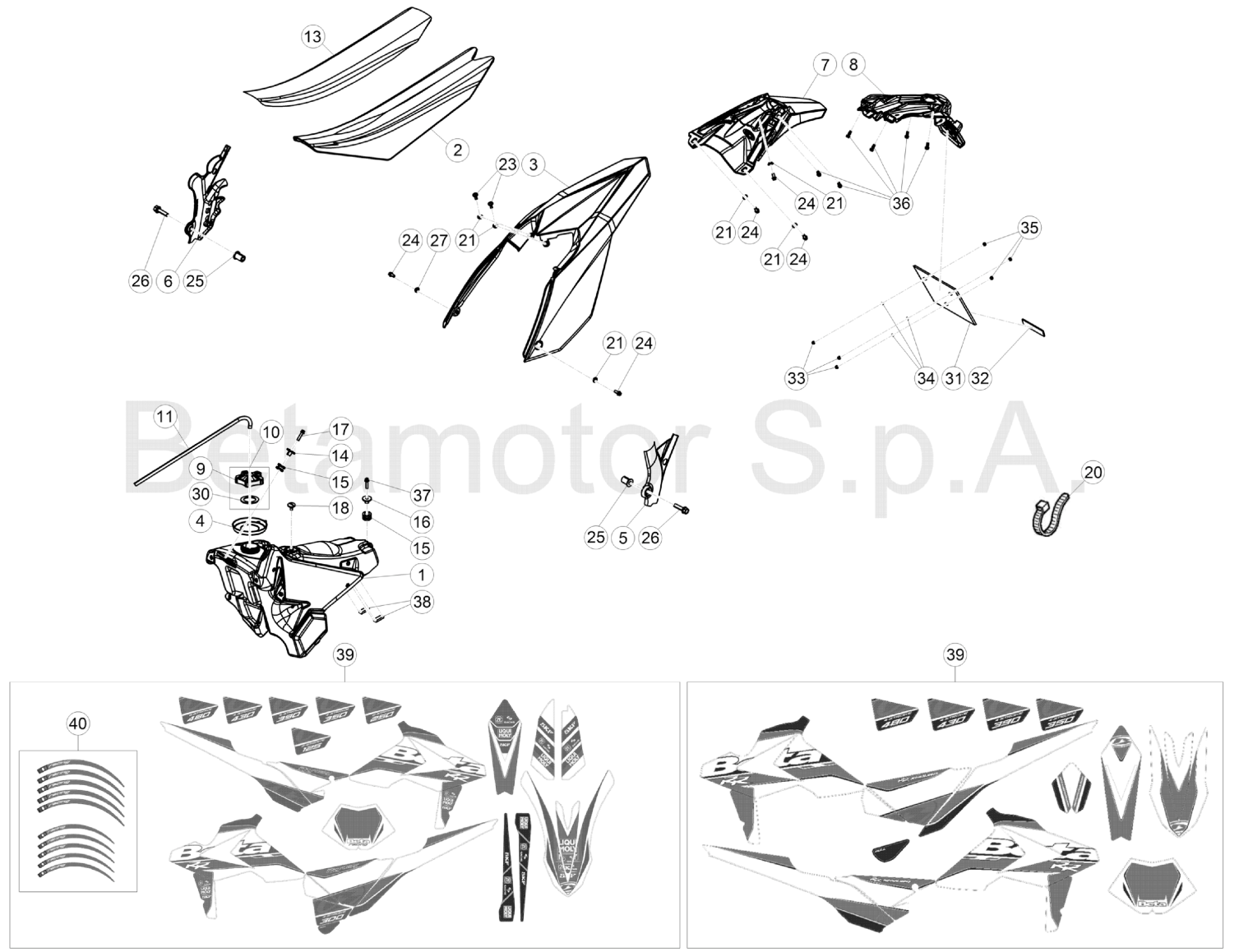 REAR BODY - FUELTANK