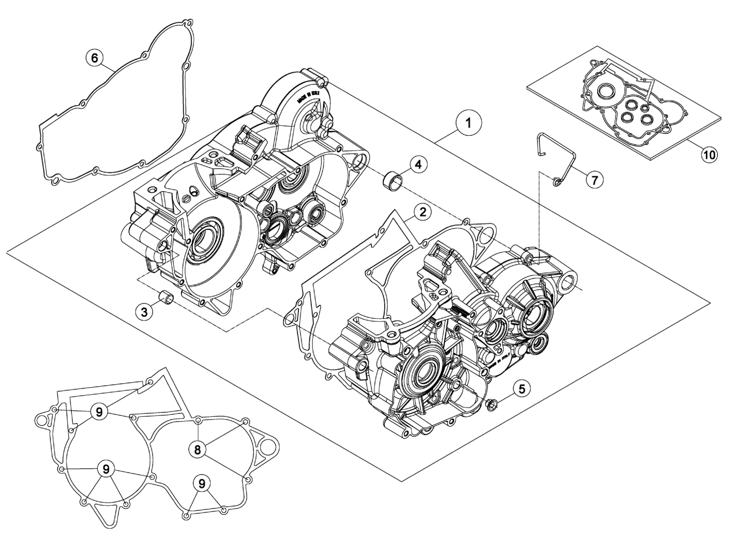 CRANKCASE CARTER