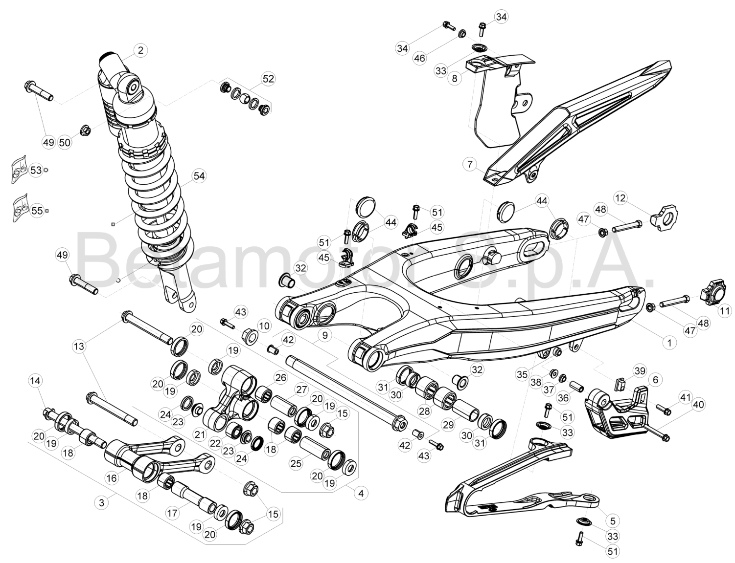 REAR SWING ARM