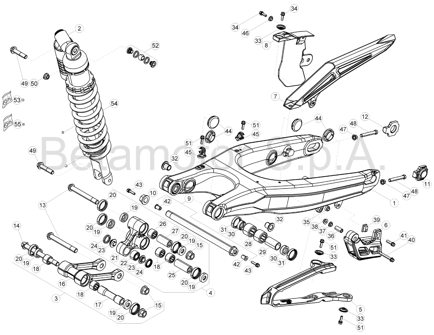 REAR SWING ARM