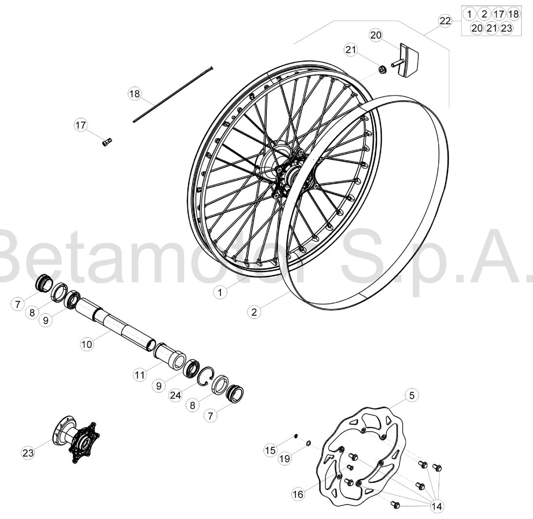 FRONT WHEEL