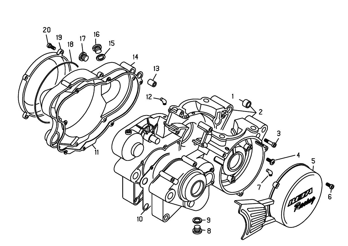 CRANKCASE CARTER