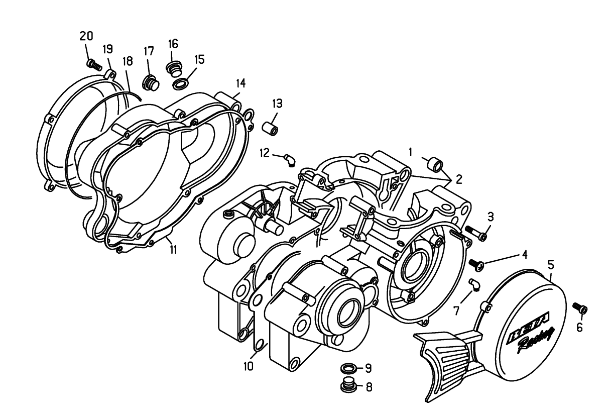 CRANKCASE CARTER