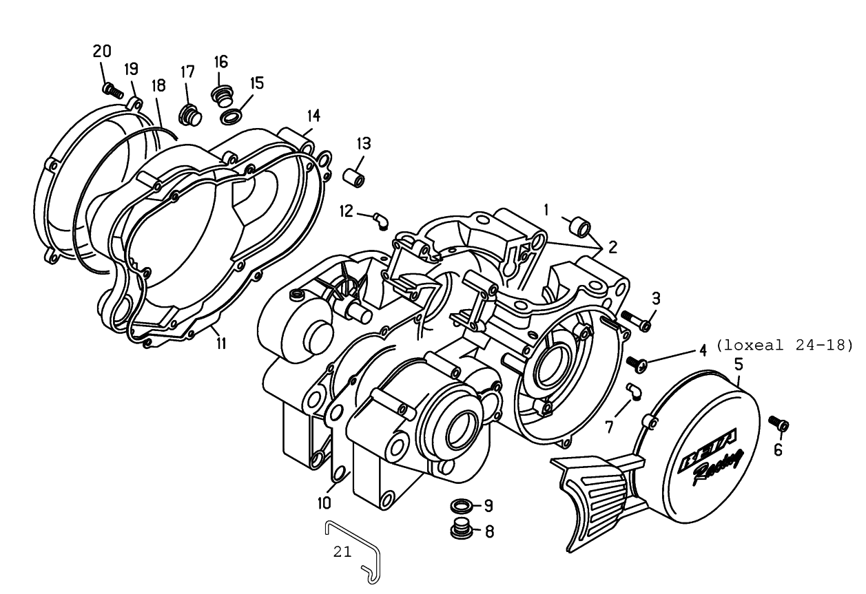 CRANKCASE CARTER