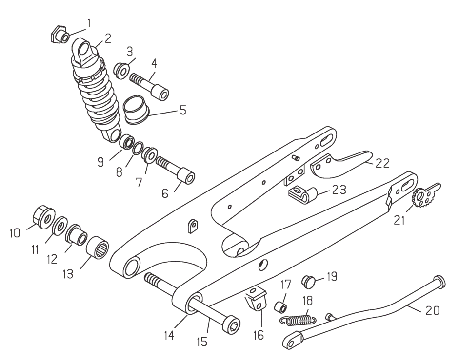 BETA OEM - S/ARM SPECIAL NUT 16.1.25